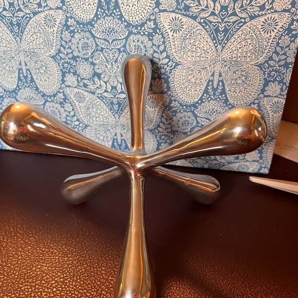 Design Large Jax Silver Tone Gif Decorative Purposes Poshmark